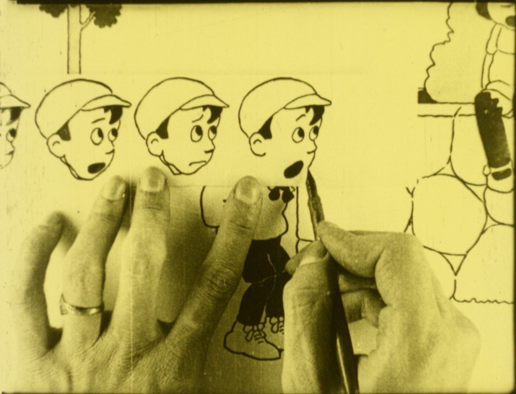 A shot from How Animated Cartoons are Made